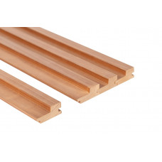 Вагонка термоосина STEP 27x64 2,1м для бани и сауны