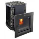 Дровяная печь для бани и сауны KASTOR SAGA 30 T
