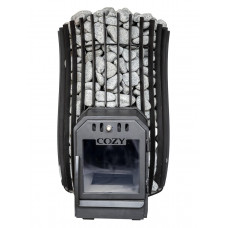 Дровяная печь для бани и сауны COZY 18 SW-TW выносная топка