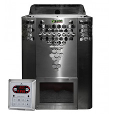 Электрокаменка для бани и сауны Ecoflame HYB90 9 кВт + пульт CON6