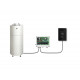 Пульт управления TOUCH SCREEN WiFi черный + релейный блок (13,6-21 kW)