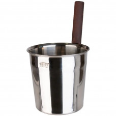 Шайка Tesli 5 л Steel для бани и сауны