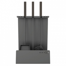 Камінний набір SAVEN Set 4 L black