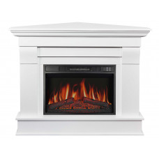 Электрокамин угловой ArtiFlame Albion Corner AF23S белый