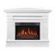 Электрокамин угловой ArtiFlame Albion Corner AF23S белый