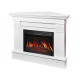 Электрокамин угловой ArtiFlame Albion Corner AF23S белый