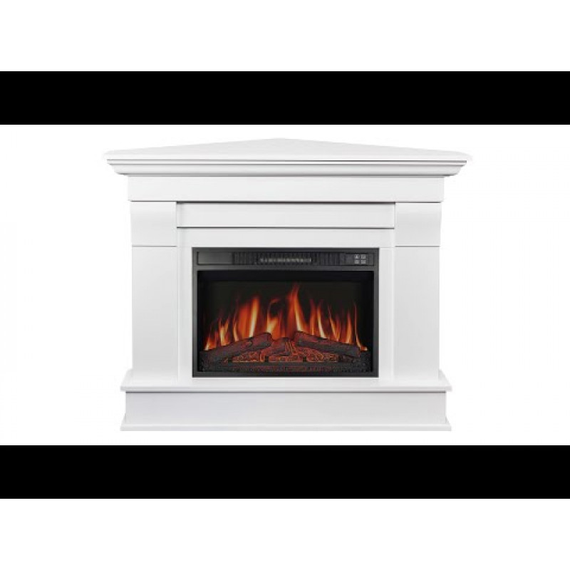 Электрокамин угловой ArtiFlame Albion Corner AF23S белый