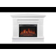 Электрокамин угловой ArtiFlame Albion Corner AF23S белый