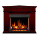Электрокамин угловой ArtiFlame Andante Corner AF28S коньяк