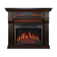 Электрокамин ArtiFlame Beethoven AF23S махагон коричневый антик