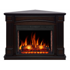 Электрокамин угловой ArtiFlame Boston Corner AF28S махагон коричневый антик