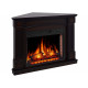 Электрокамин угловой ArtiFlame Boston Corner AF28S махагон коричневый антик