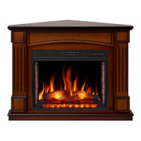 Электрокамин угловой ArtiFlame Boston Corner AF28S дуб антик