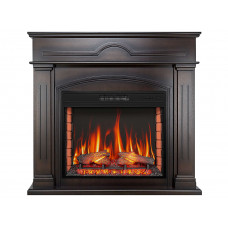 Электрокамин ArtiFlame December AF28S махагон коричневый антик