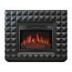 Электрокамин ArtiFlame Diamond AF23S черный
