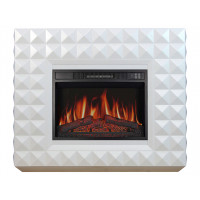 Электрокамин ArtiFlame Diamond AF23S белый