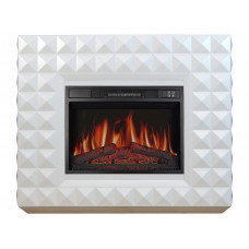 Электрокамин ArtiFlame Diamond AF23S белый