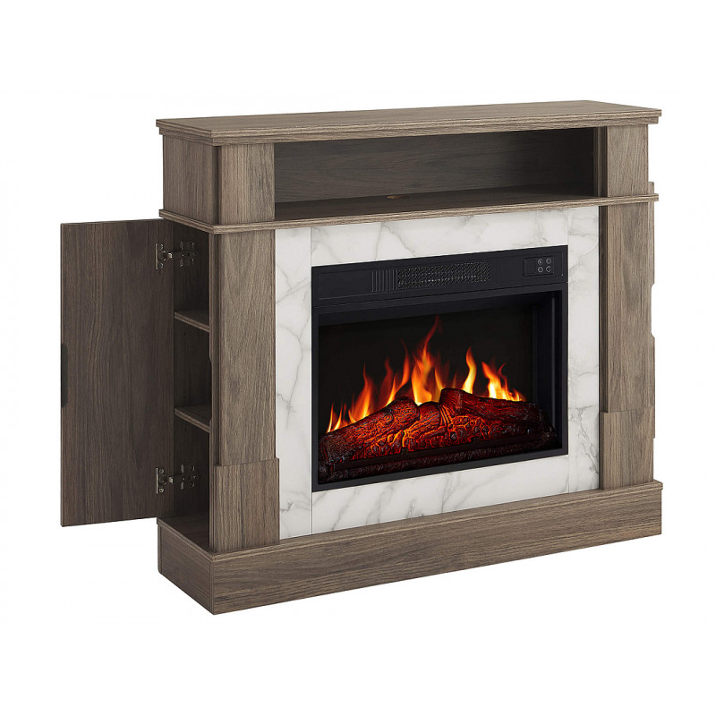 Электрокамин ArtiFlame For Living AF23S дуб серый