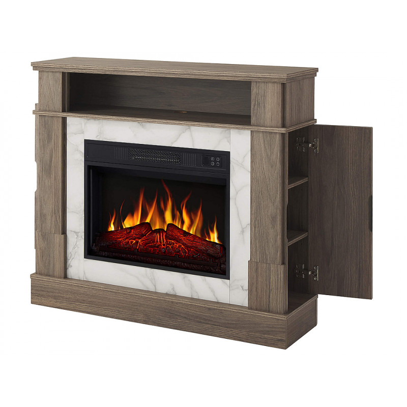 Электрокамин ArtiFlame For Living AF23S дуб серый