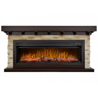 Электрокамин ArtiFlame Ludwig AF50 махагон коричневый антик