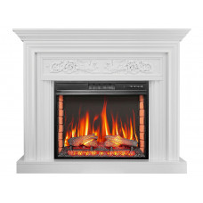 Электрокамин ArtiFlame Monferrato AF28S белый