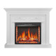 Электрокамин ArtiFlame Monferrato AF28S белый