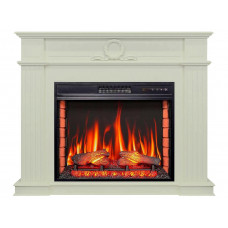 Электрокамин ArtiFlame Neoclassic AF28S белый дуб