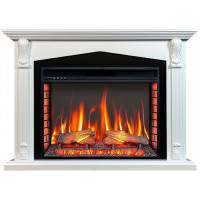 Электрокамин ArtiFlame Praga AF33 белый