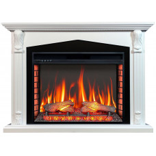 Электрокамин ArtiFlame Praga AF33 белый