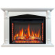 Электрокамин ArtiFlame Praga AF33 белый