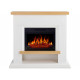 Электрокамин ArtiFlame Shelford AF23S белый