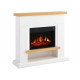 Электрокамин ArtiFlame Shelford AF23S белый
