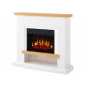 Электрокамин ArtiFlame Shelford AF23S белый