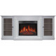 Электрокамин ArtiFlame Vermont AF23S белый
