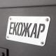Дров'яна піч буржуйка Екожар Про 203 вертикальна
