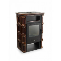 Изразцовая печь Nordflam CORIA Brown
