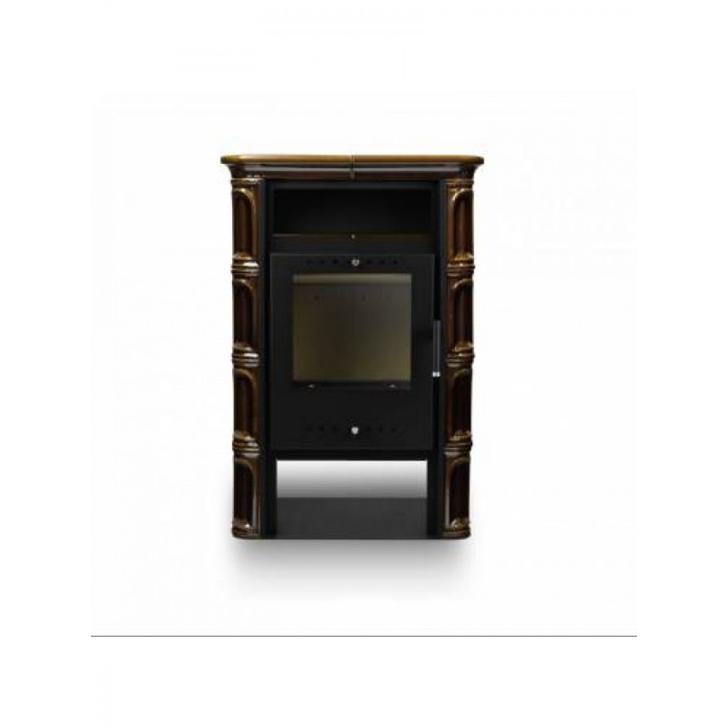 Изразцовая печь Nordflam CORIA Brown