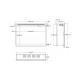 Электрическая вставка Aflamo 3D 60x80