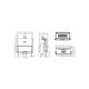 Каминная топка Hitze ARDENTE DUO ARD105X43.DGS