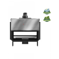 Каминная топка Hitze ARDENTE DUO ARD120X43.DGS-I Туннель+дополнительное внутреннее стекло