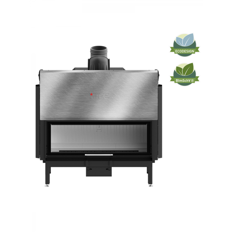 Каминная топка Hitze ARDENTE ARD120X43.G-I Стандарт+дополнительное внутреннее стекло
