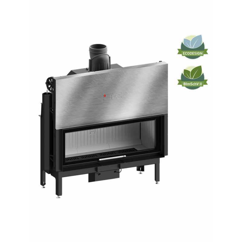 Каминная топка Hitze ARDENTE ARD120X43.G-I Стандарт+дополнительное внутреннее стекло