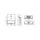 Каминная топка Hitze ARDENTE ARD120X43.G
