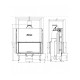 Каминная топка Hitze ARDENTE DUO ARD90X41.DGS