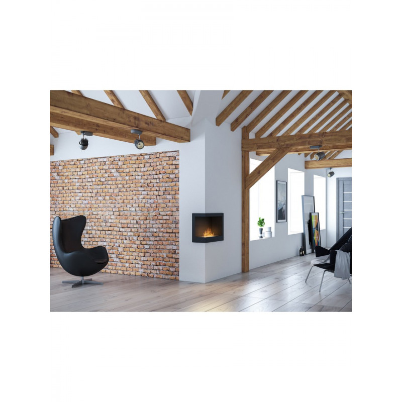 Биокамин Simple Fire CORNER 600 L Со стеклом