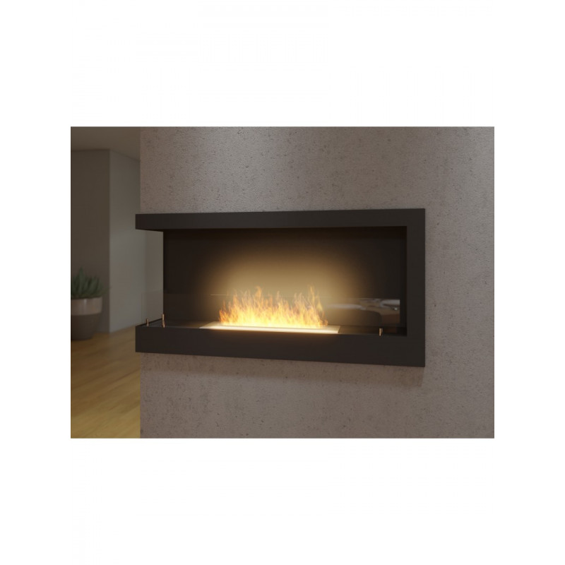 Биокамин Simple Fire CORNER 900 L Со стеклом