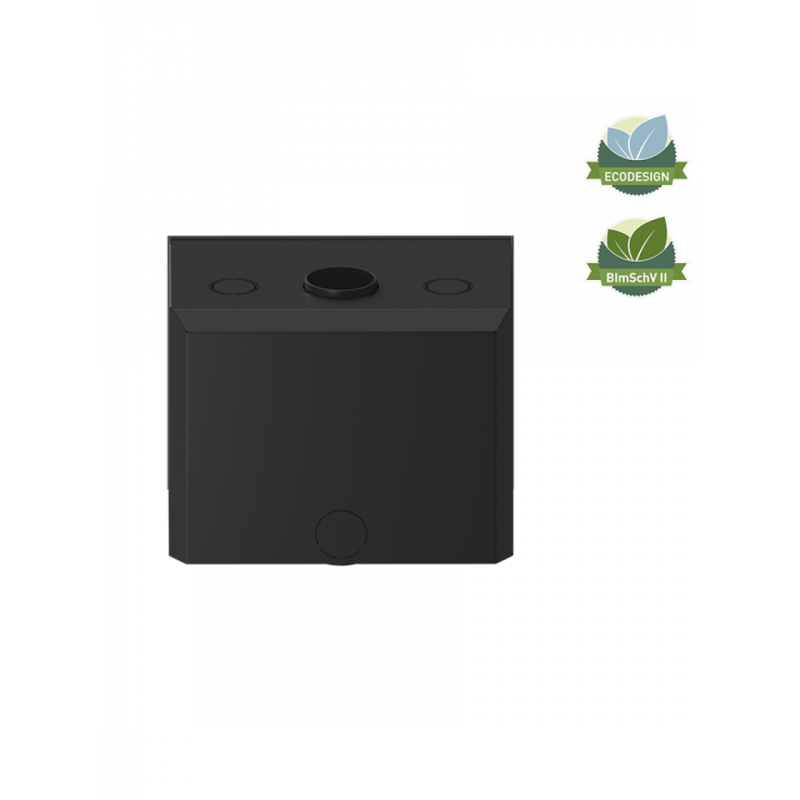 Кассетная топка Hitze CUBO 700V Стекло стандарт+вентилятор