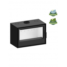 Кассетная топка Hitze CUBO 800V-I Стекло стандарт+дополнительное внутреннее стекло+вентилятор