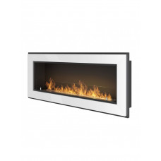 Биокамин Simple Fire FRAME 1200 Белый со стеклом