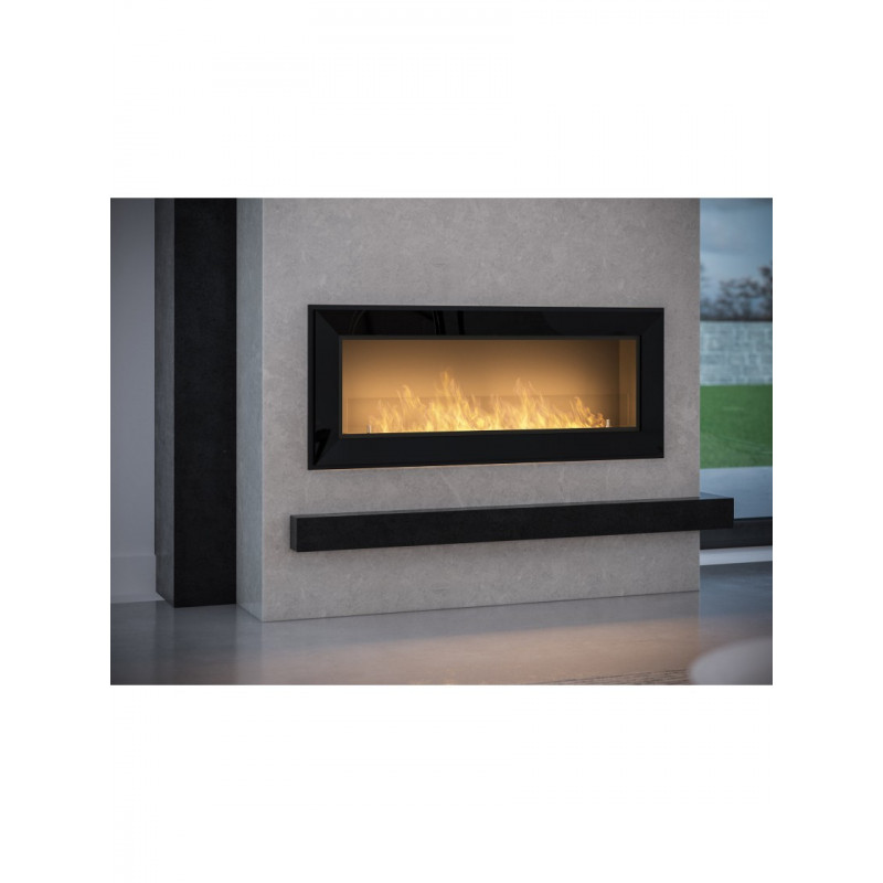 Біокамін Simple Fire FRAME 1200 Чорний зі склом